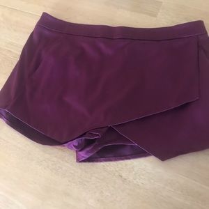 USED Express skort, plum color. Size 12